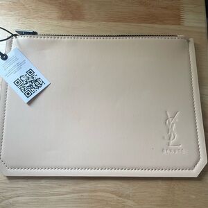 YSL gift with purchase pouch